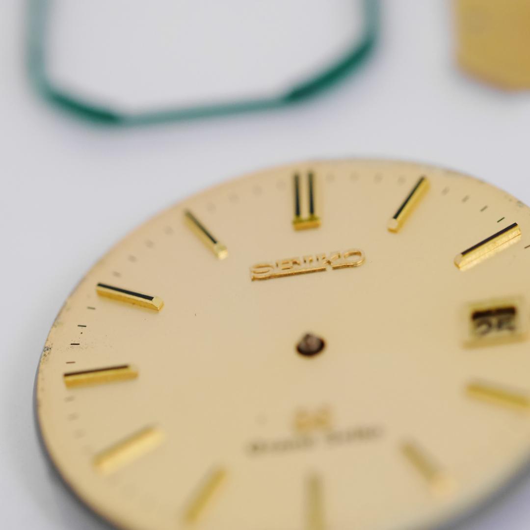 ボ*ン様 【純正】グランドセイコー 9587A ムーブメント 文字盤 風防 部品