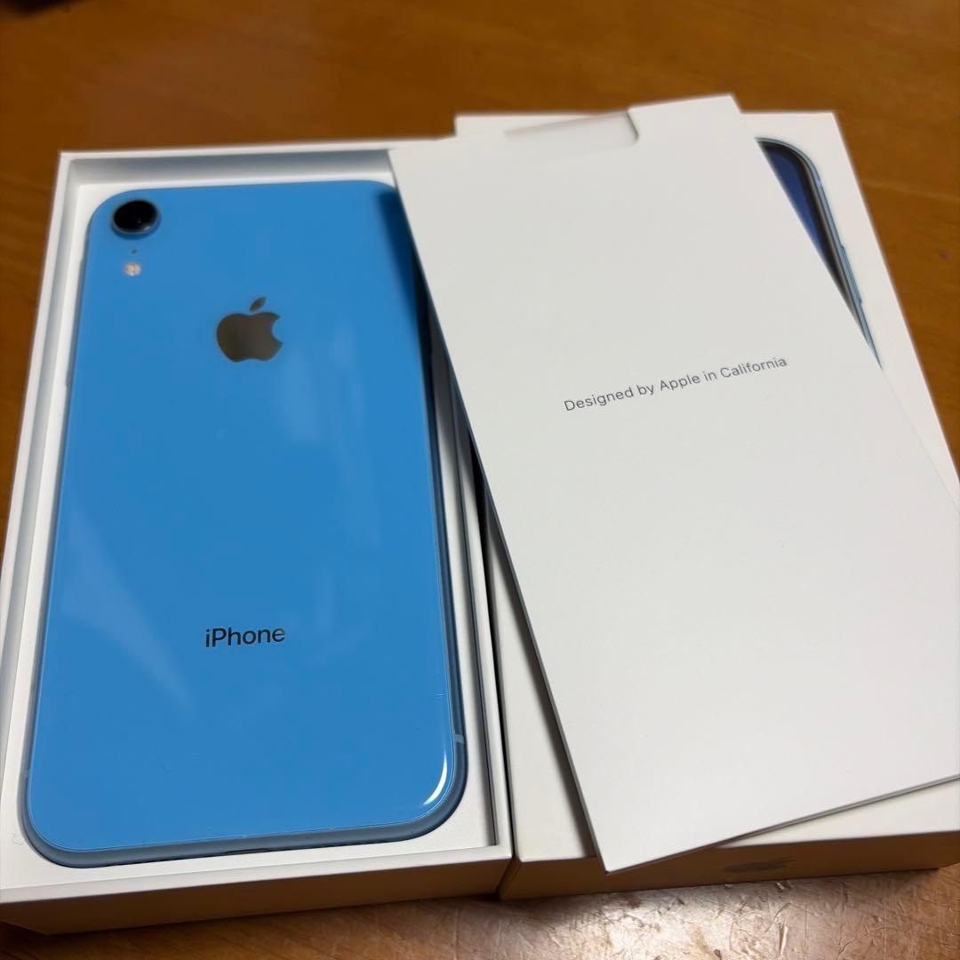 Apple iPhone XR ブルー64GB