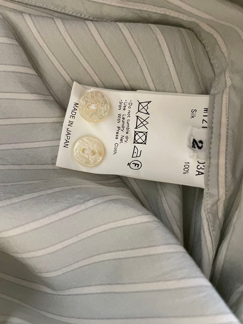 MAATEE&SONS SILK PULL OVER SHIRT シルクシャツ