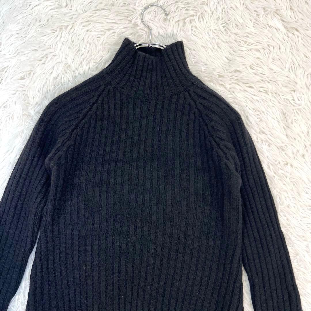 美品JEAN PAUL GAULTIERジャンポールゴルチェ　鍵編みレースニット