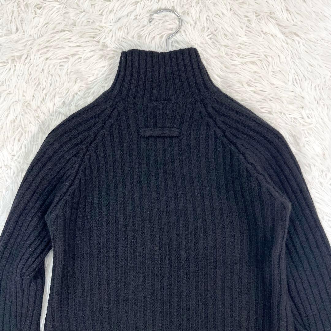 美品JEAN PAUL GAULTIERジャンポールゴルチェ　鍵編みレースニット