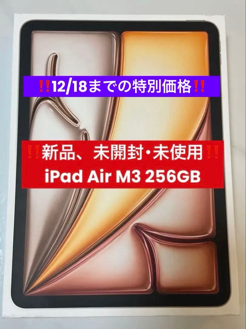 Apple iPad Air M3 256GB 11インチ スターライト