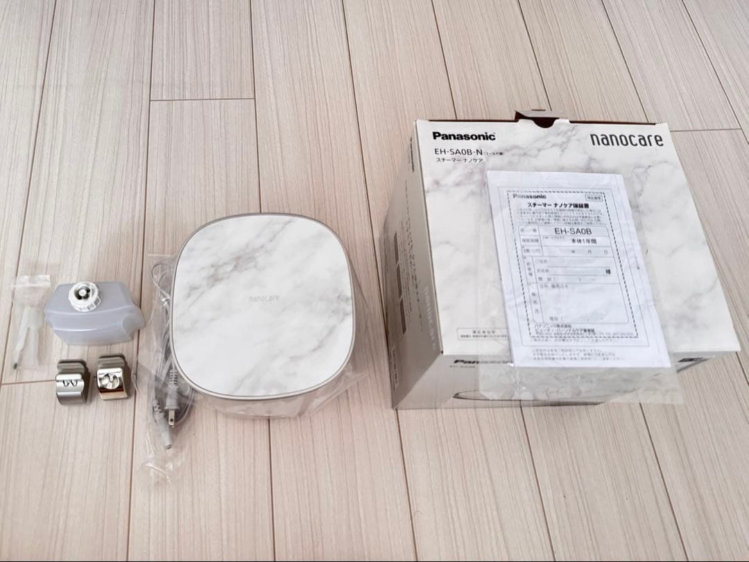 【M❤️さん専用】Panasonic スチーマー　ナノケア　EH-SA0B-N