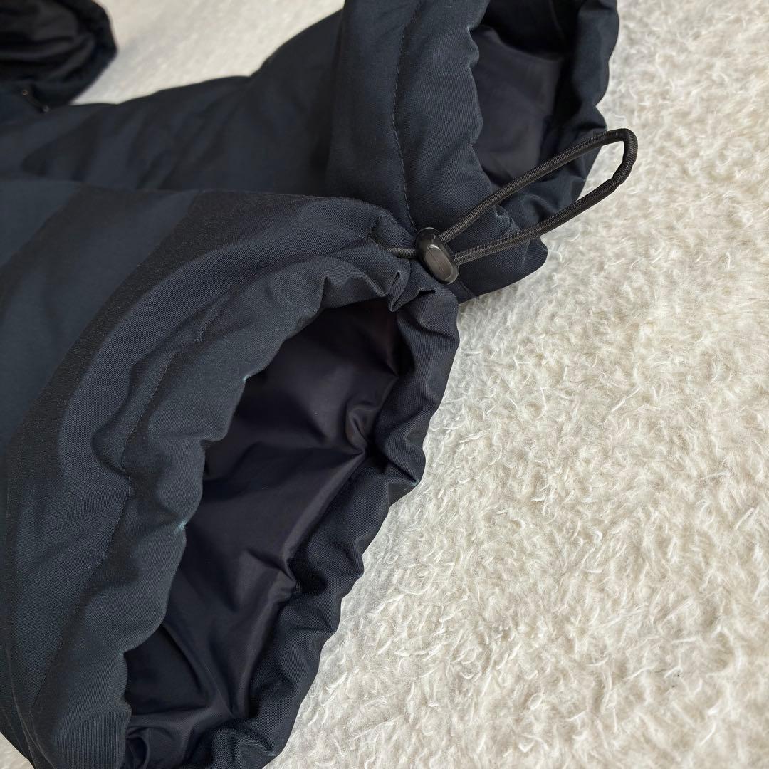 ダントン フード付き ダウンジャケット 撥水 Bshop 近年モデル 濃紺