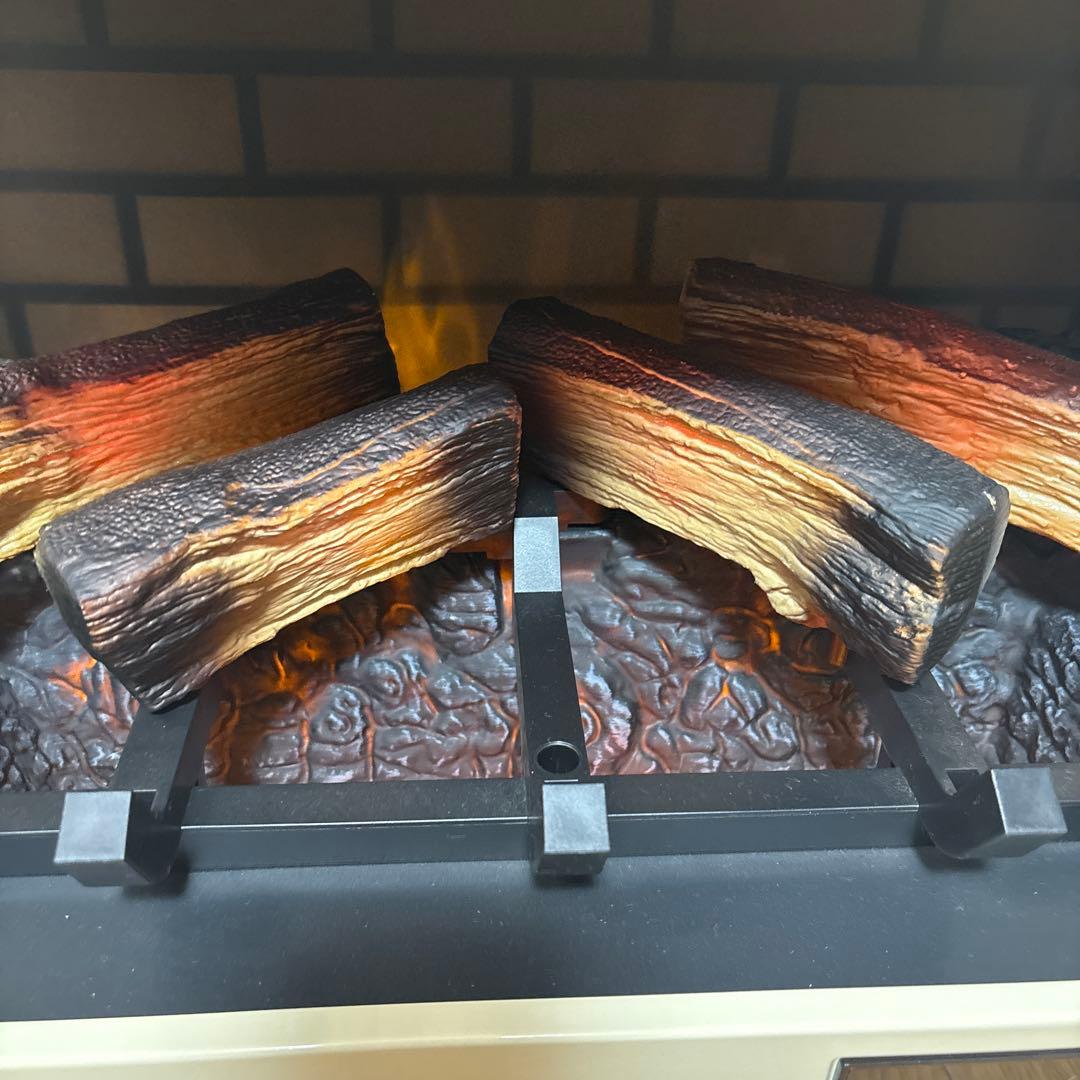 美品　QVCジャパン 暖炉型パワーヒート DFI-5010-04 ファンヒーター