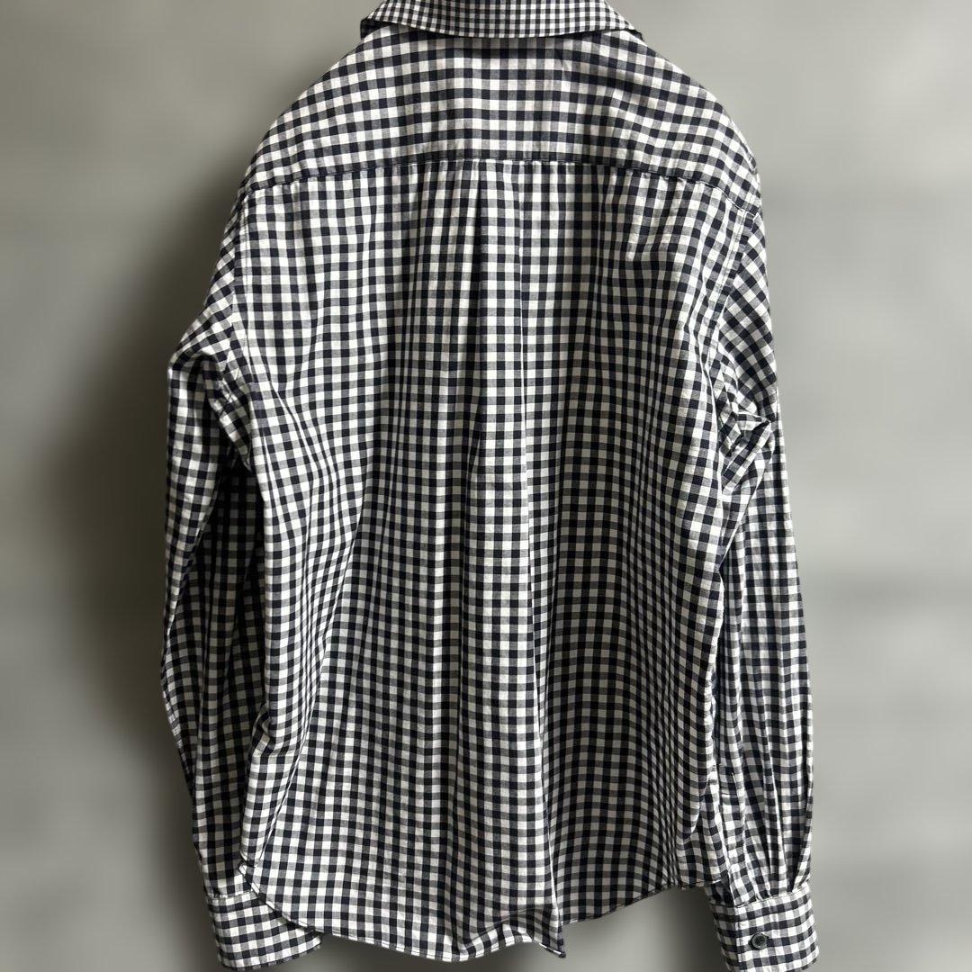 BLACK Comme des Garçons チェック柄シャツ S