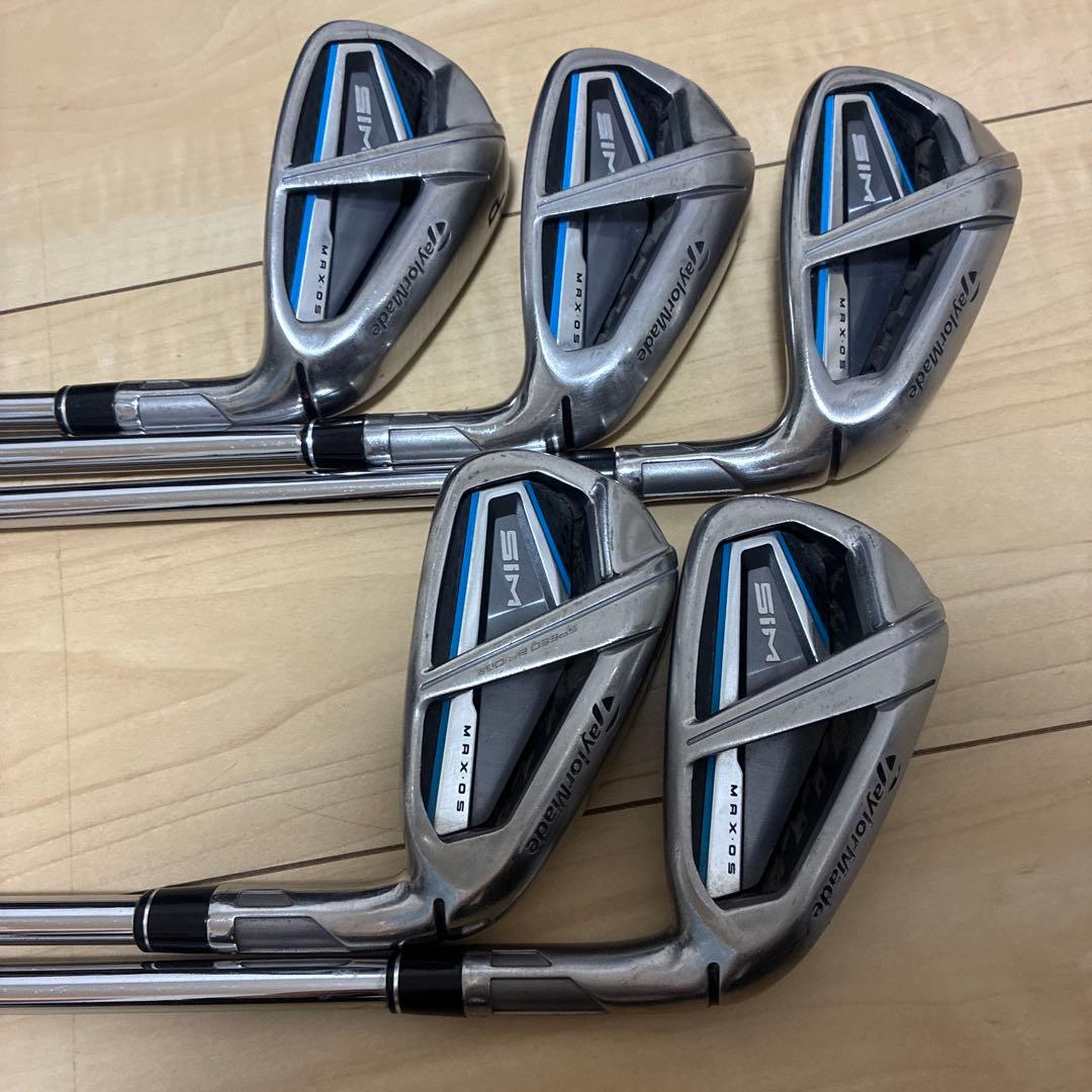 TaylorMade SIM MAX OS アイアンセット 5本セット 即日発送
