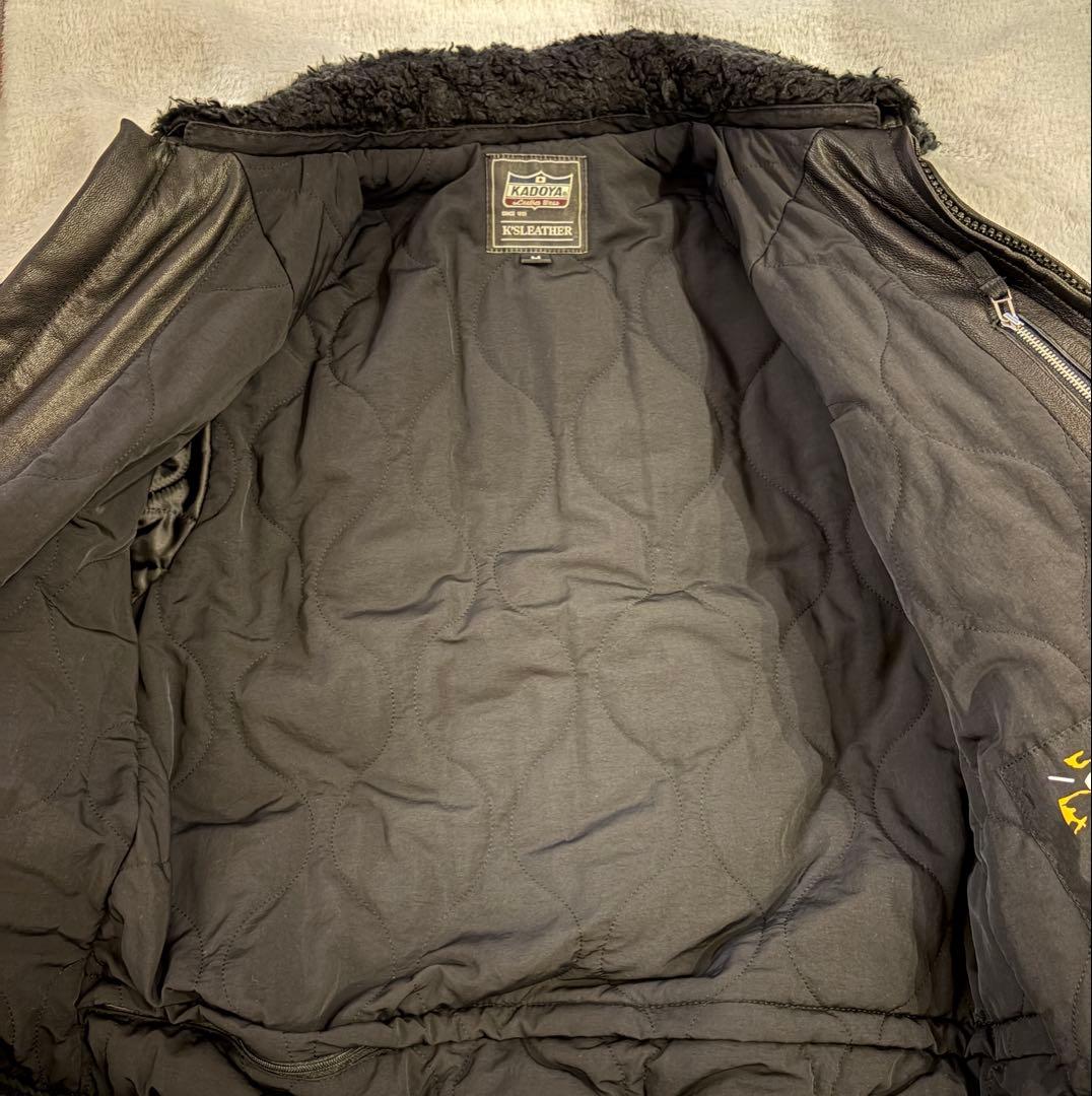 【美品】KADOYA カドヤ　マーベリック　レザージャケット　Mサイズ