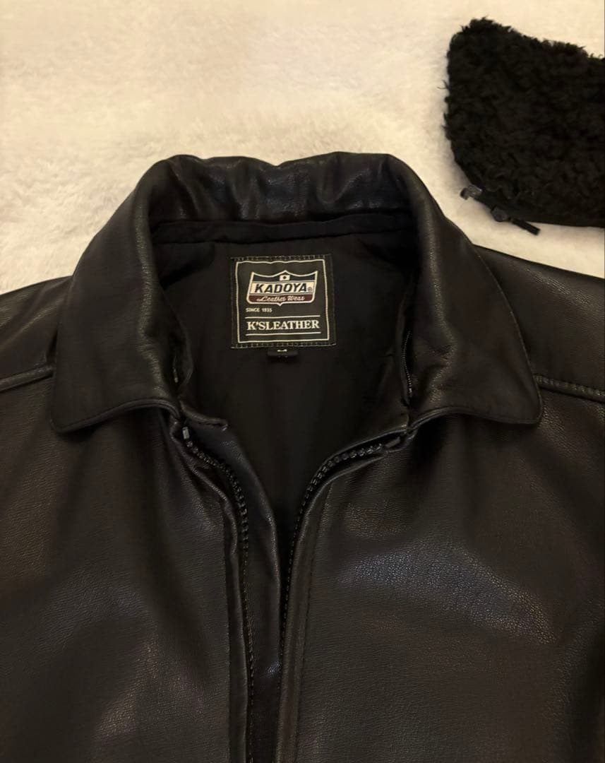 【美品】KADOYA カドヤ　マーベリック　レザージャケット　Mサイズ