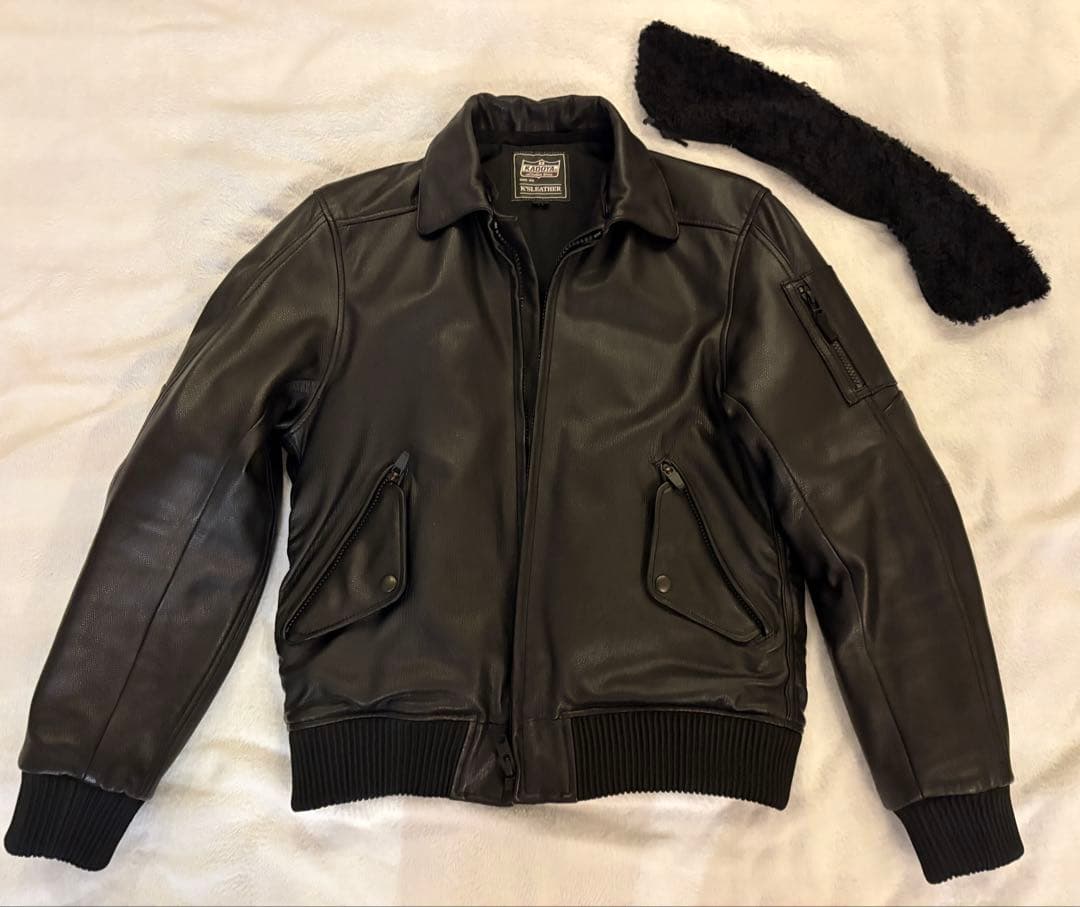 【美品】KADOYA カドヤ　マーベリック　レザージャケット　Mサイズ