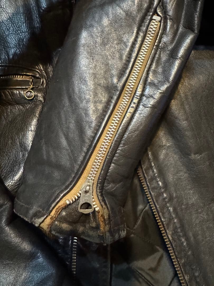 60年代 シングルライダースジャケット ショット schott Lewis 40