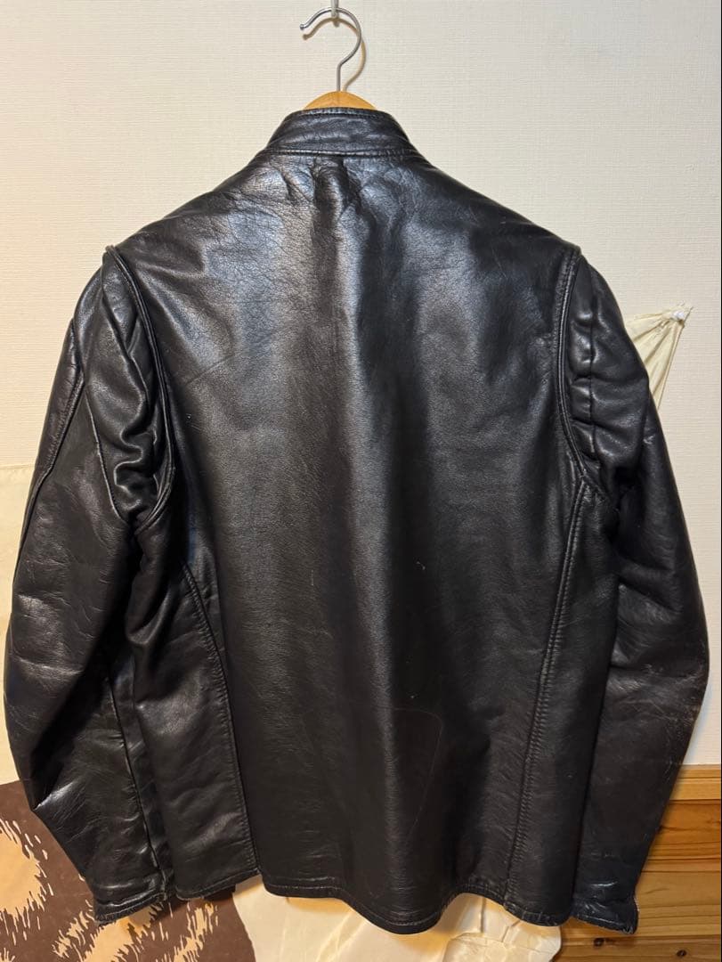 60年代 シングルライダースジャケット ショット schott Lewis 40