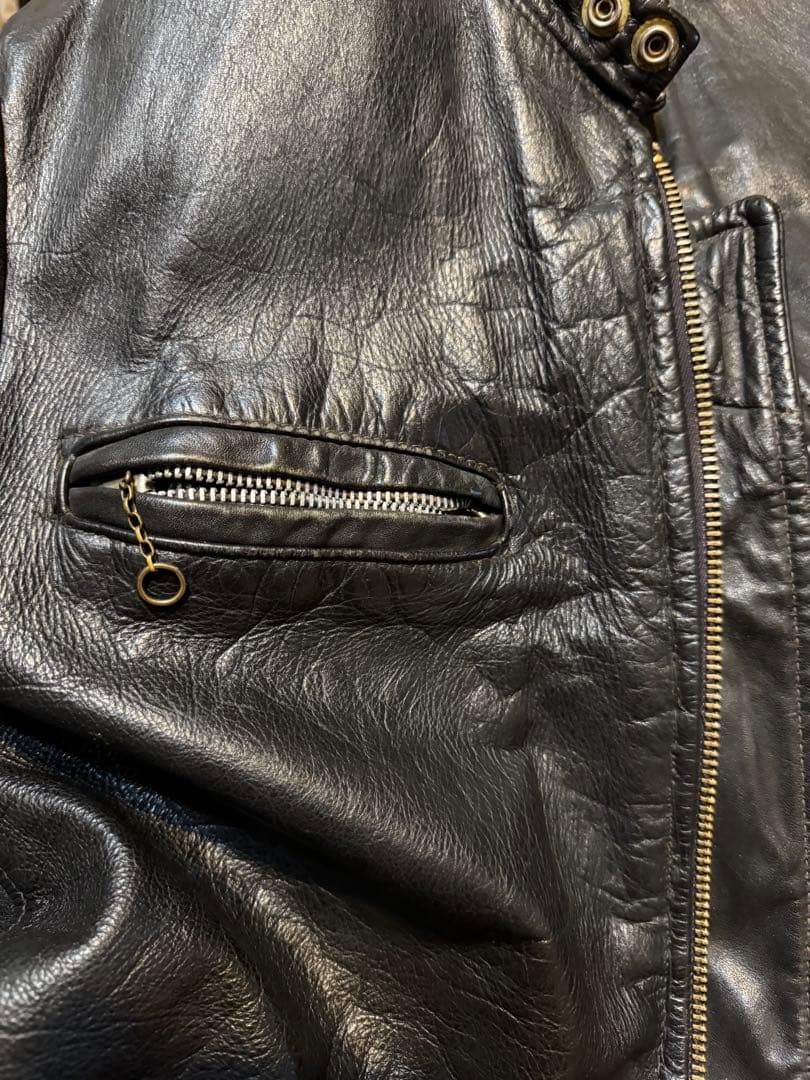 60年代 シングルライダースジャケット ショット schott Lewis 40