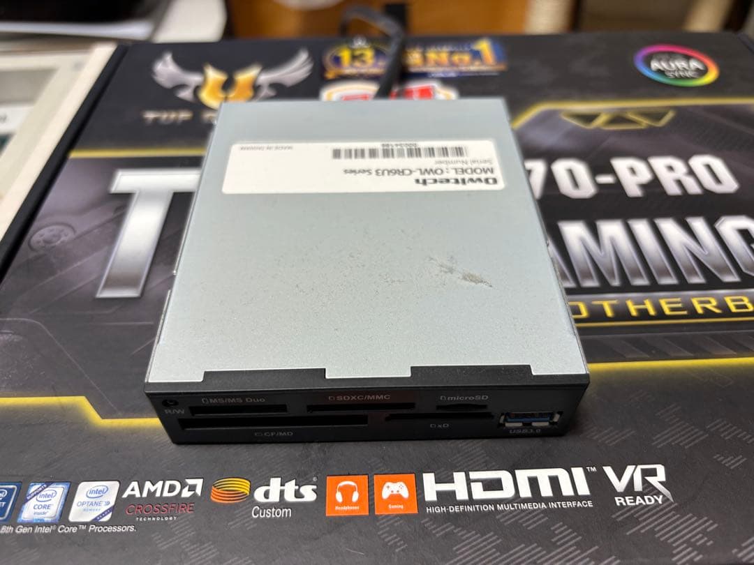 ASUS TUF H370-PRO GAMING マザーボード　CPUメモリ付属