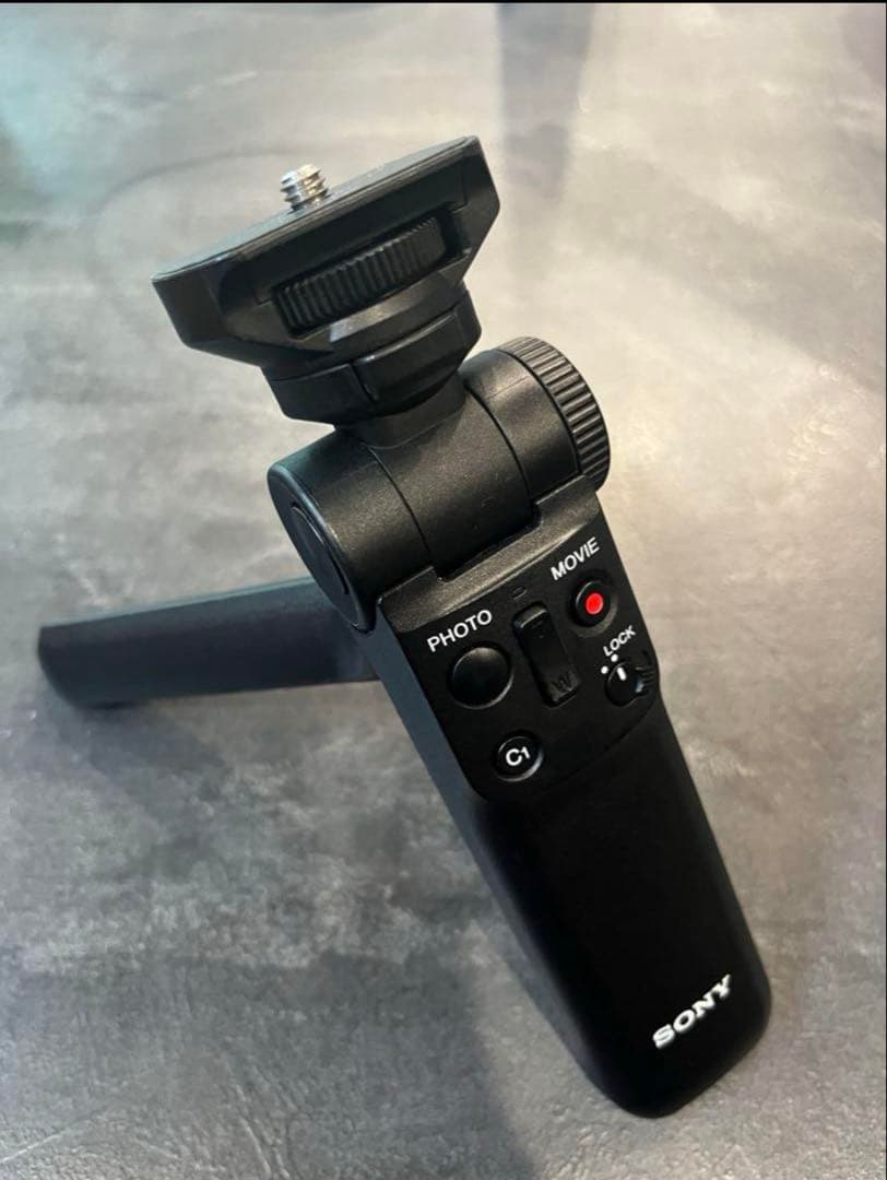 SONY ZV-E10 ミラーレス一眼 シューティンググリップ付き