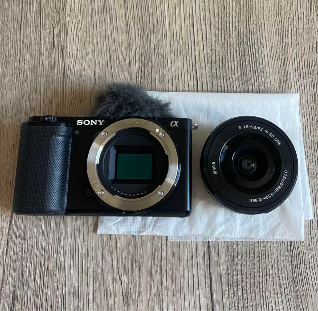 SONY ZV-E10 ミラーレス一眼 シューティンググリップ付き