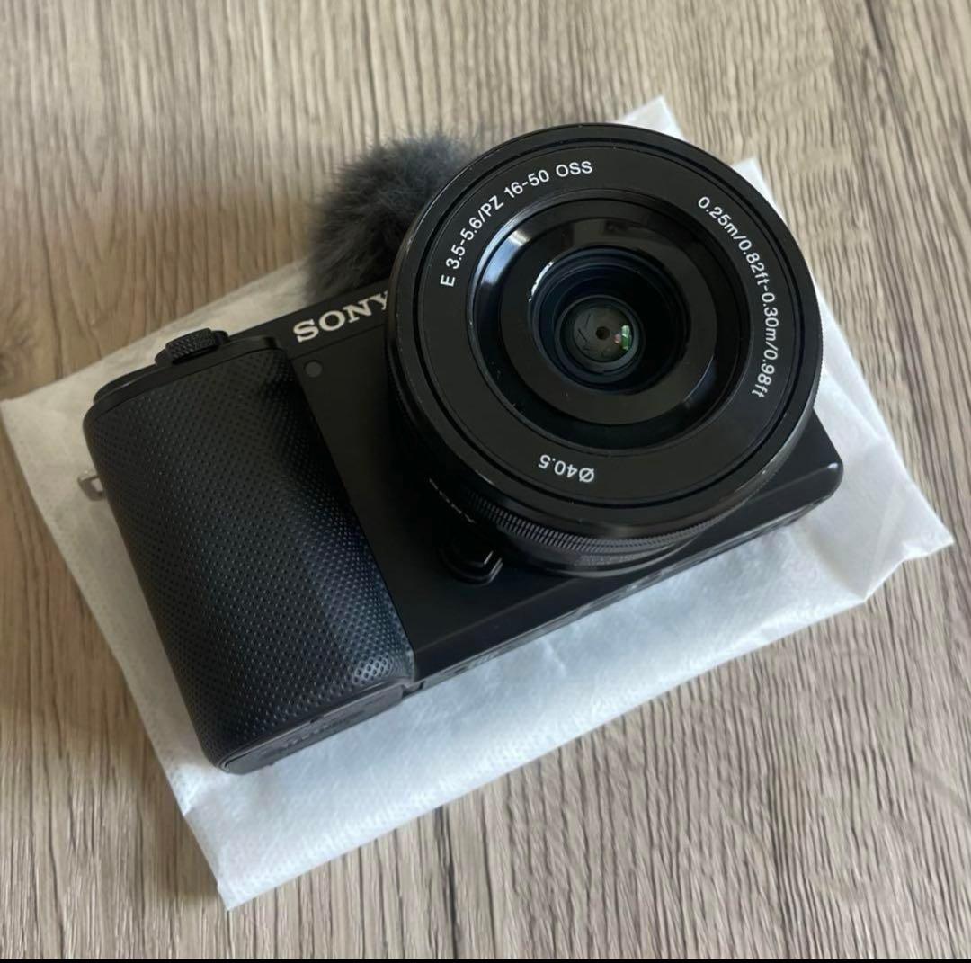 SONY ZV-E10 ミラーレス一眼 シューティンググリップ付き
