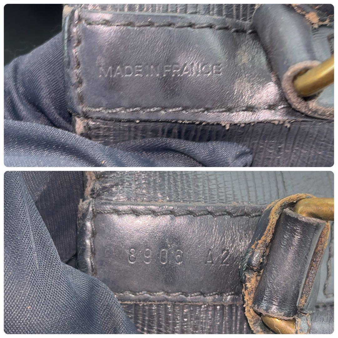 ルイヴィトン エピ ノエ ブラック　ハンドバッグ　レザー　黒　巾着バッグ