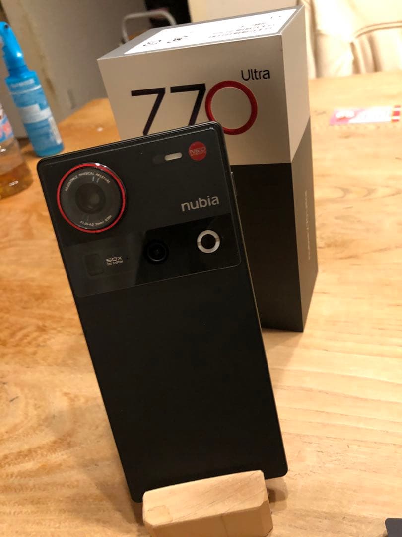 明日までこの値段nubia Z70 Ultra ブラック 12/256GB