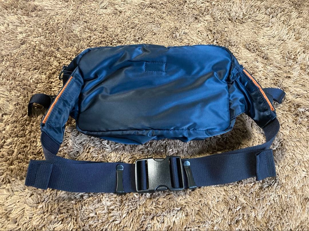新品未使用☆ ポーター PORTER ウエスト バッグ アイアンブルー ネイビー