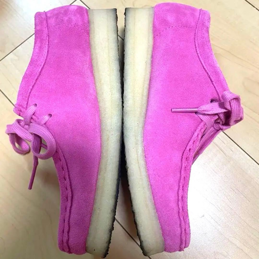 M*O様 Clarks ピンク ワラビー　23.5cm