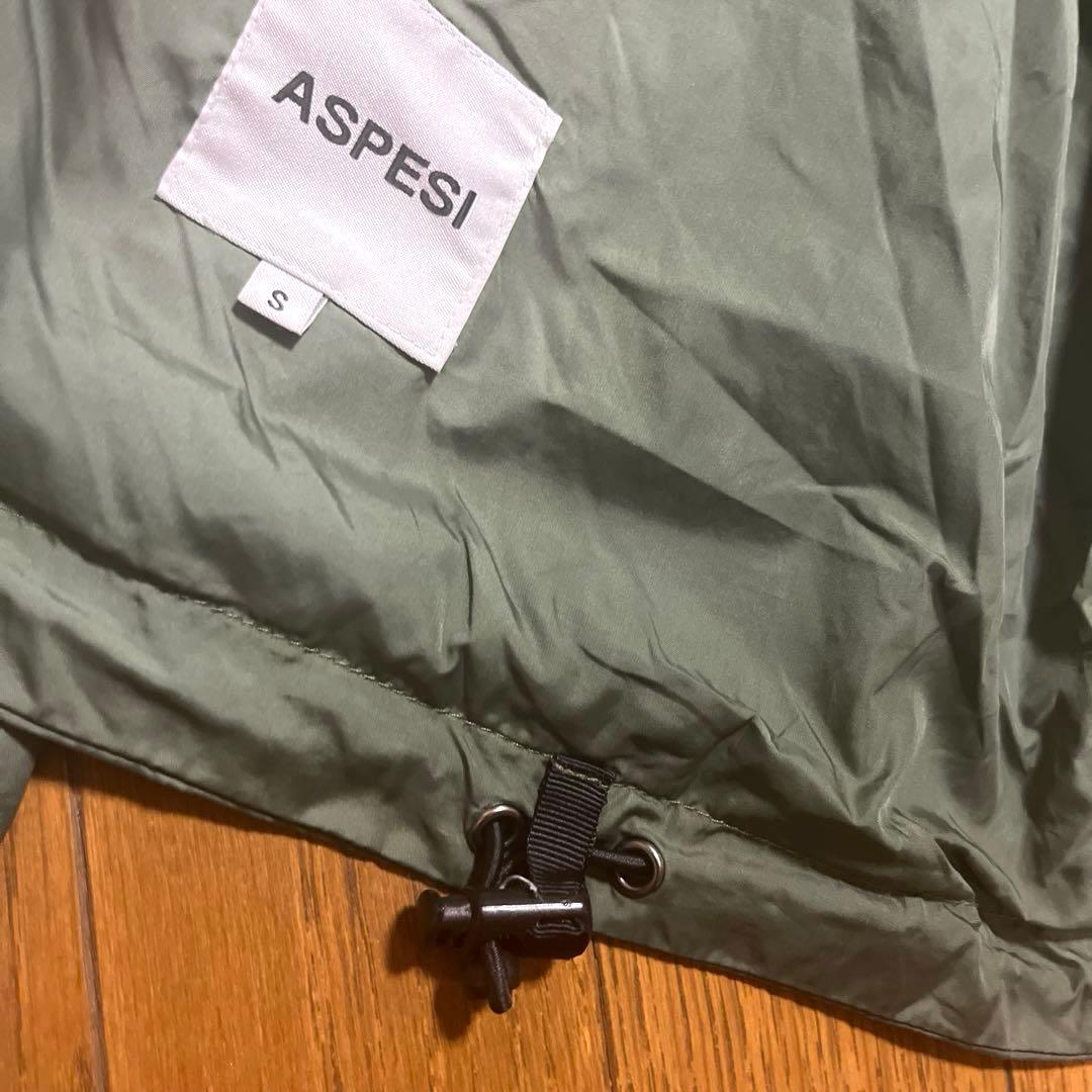 【美品】ASPESIアスペジM65タイプナイロンミリタリージャケットS