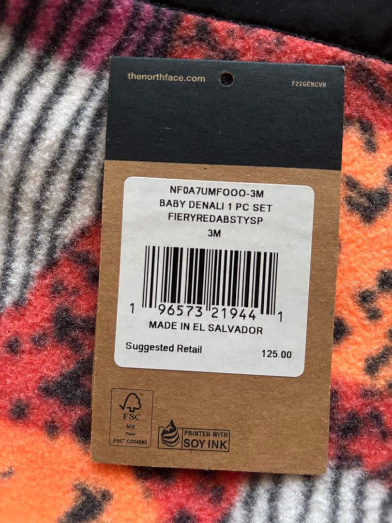 The North Face Baby Denali Set 0-3ヶ月