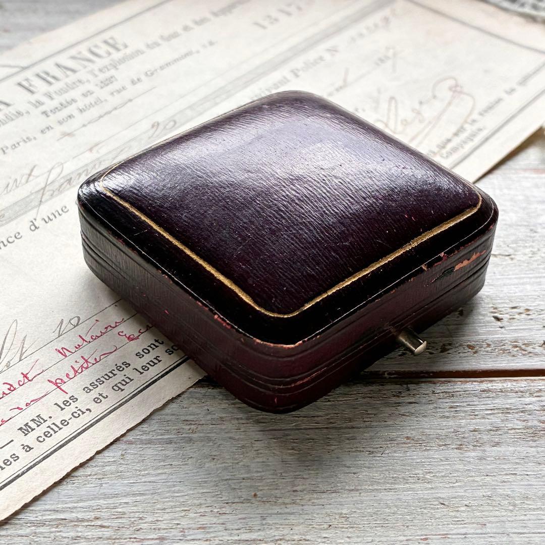 E英国イギリスアンティーク　ジュエリーケース　ブローチメダイ　ジュエリーボックス