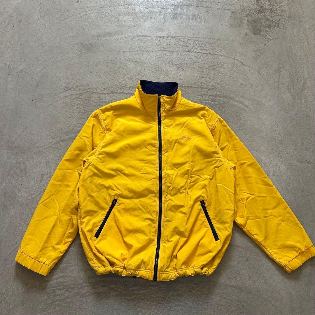 J*m様 90s エルエルビーン USA製 ウォームアップジャケット 裏フリース