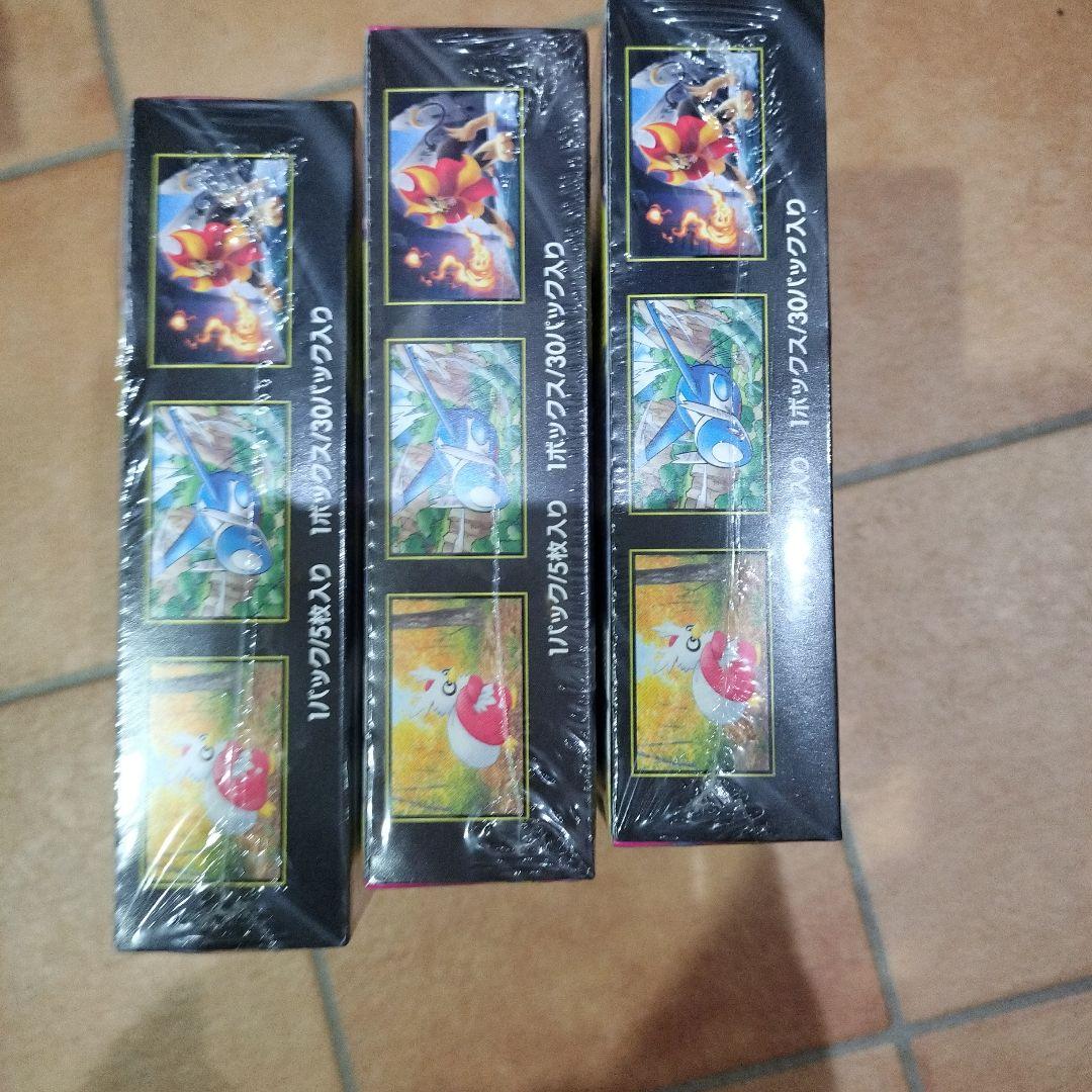 ポケモンカード メガシンカ 3箱セット