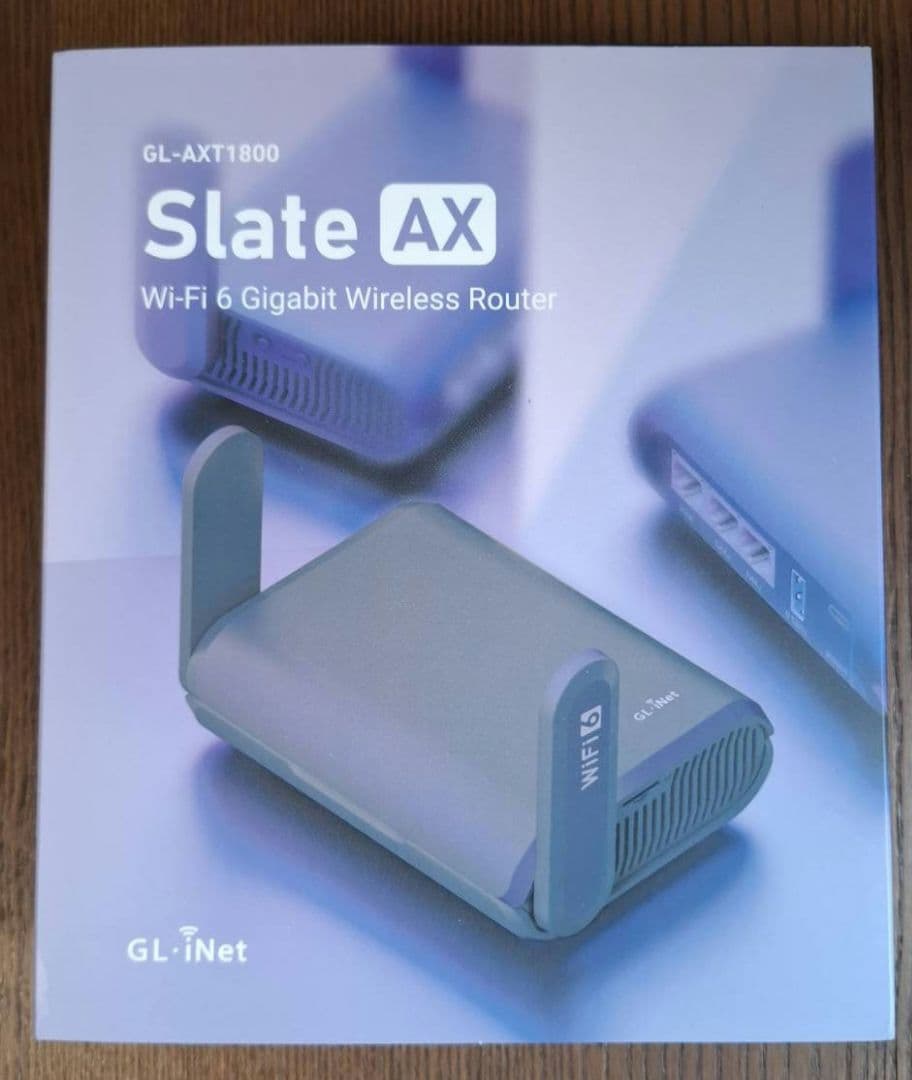 Gl.iNet SlateAX (GL-AXT1800) Wi-Fi 6ルーター