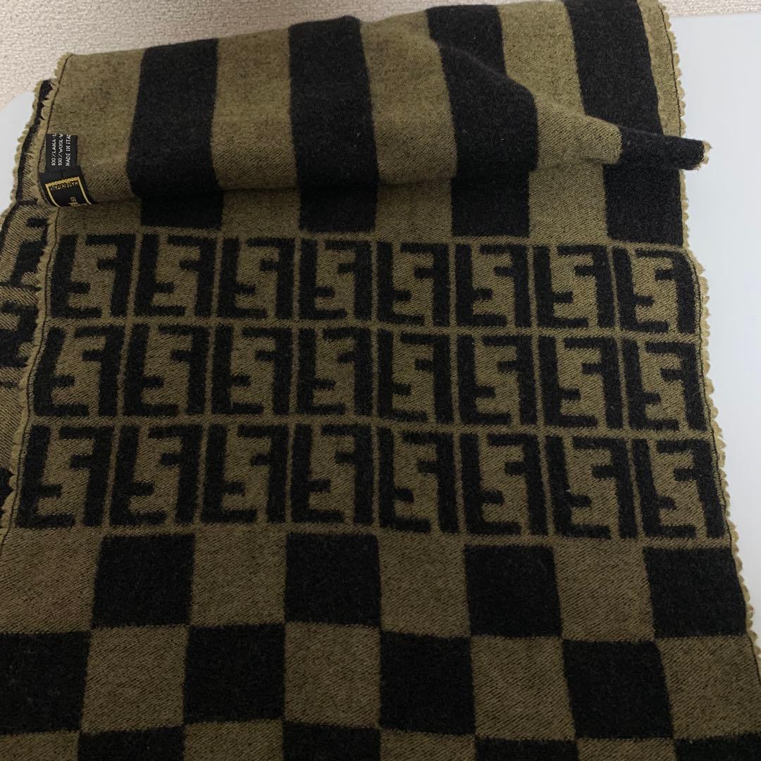 フェンディ セレブ 高級 レトロ ヴィンテージ ストール 羽織り ユニセックス