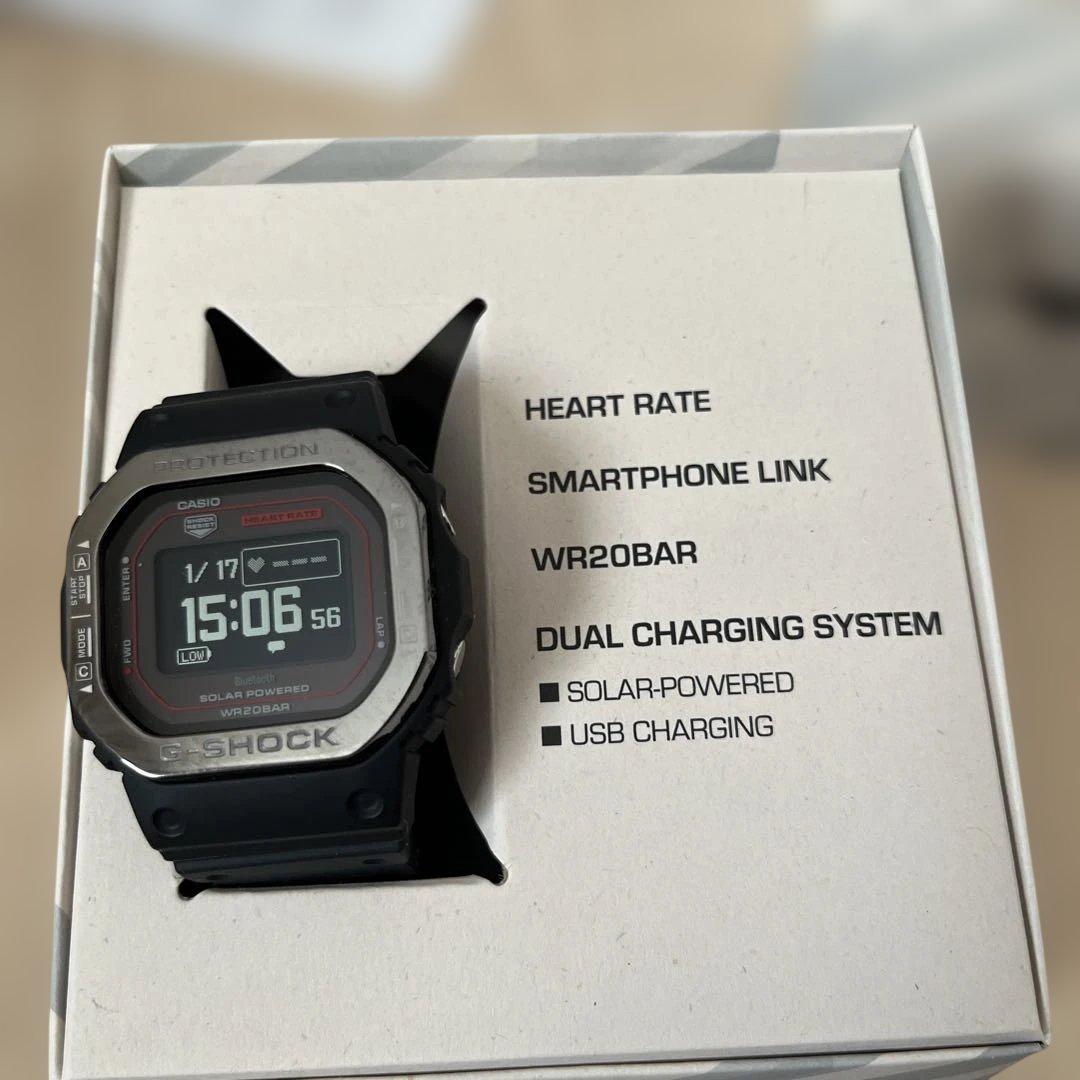 カシオ Gショック DW-H5600MB-1A4JR メタルベゼルG-SQUAD