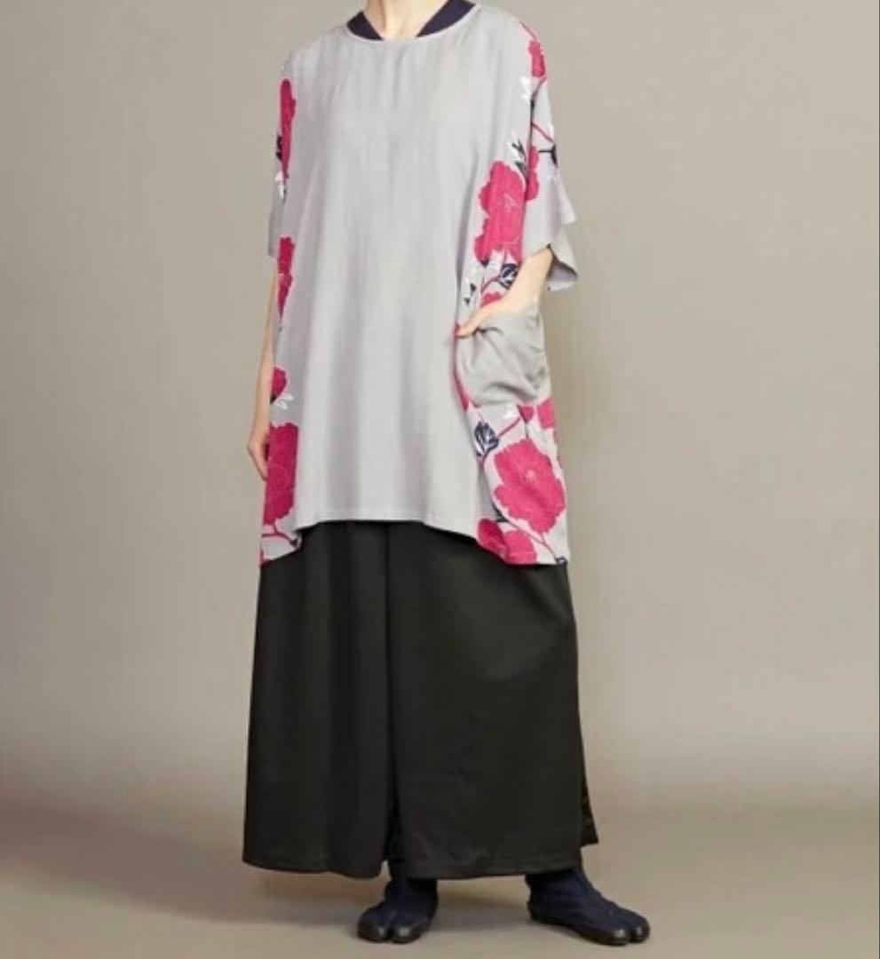 ゆらめき袴風パンツ （ブラック・ネイビー2点）