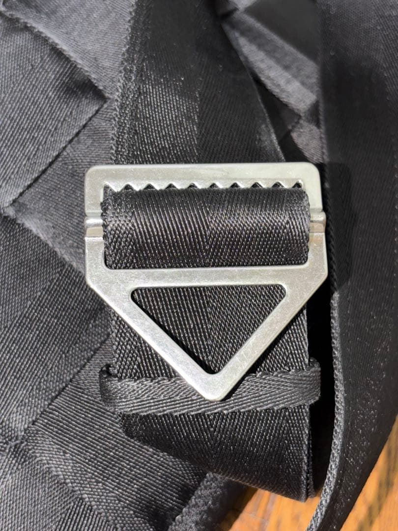 ボッテガヴェネタ ウェビング カセット ショルダーバッグ ブラック