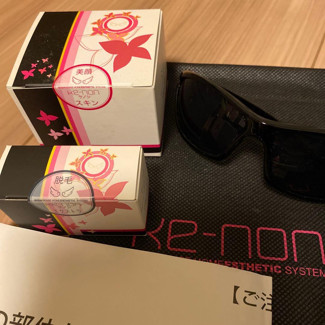 【美品】ケノン KE-NON Ver6.2 光脱毛器　ブラック