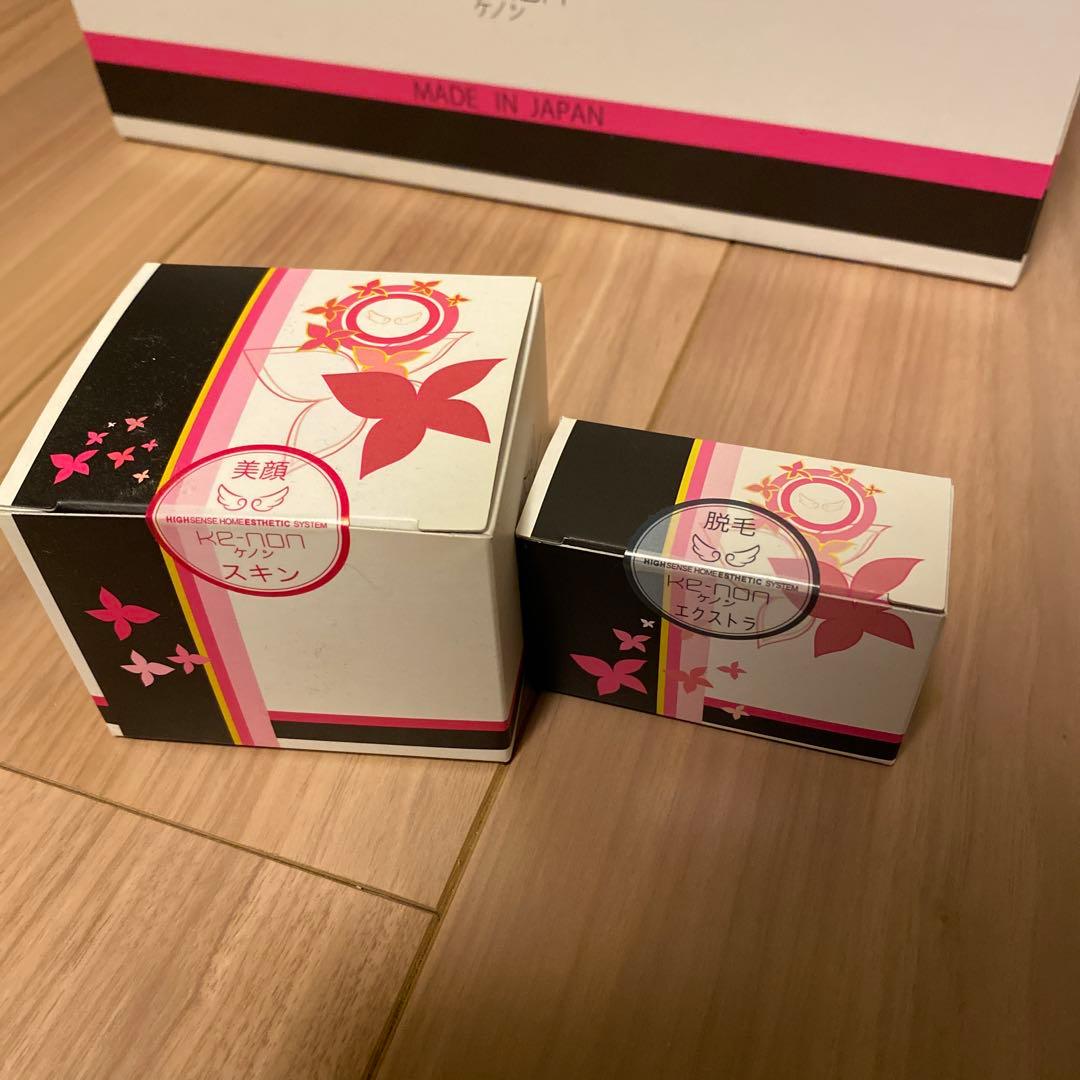 【美品】ケノン KE-NON Ver6.2 光脱毛器　ブラック