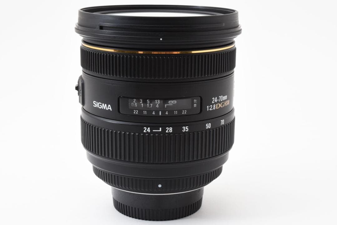 超美品 SIGMA 24-70mm 2.8 DC HSM EX ニコン B635