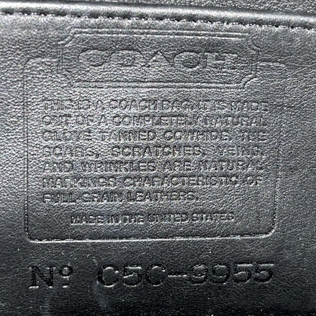 希少　オールドコーチ　2way バニティバッグ　ショルダーバッグ　小物入れ　黒