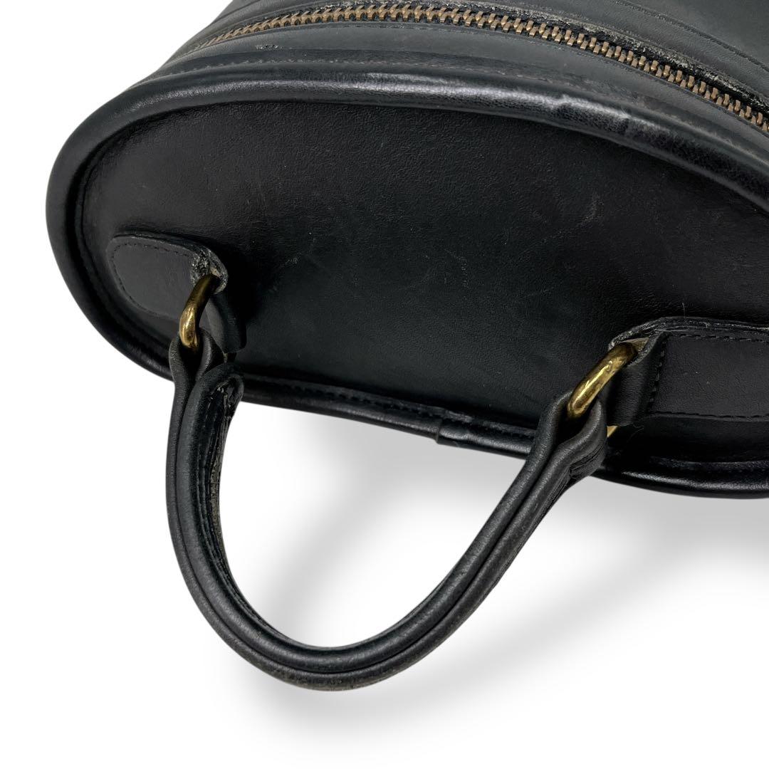 希少　オールドコーチ　2way バニティバッグ　ショルダーバッグ　小物入れ　黒