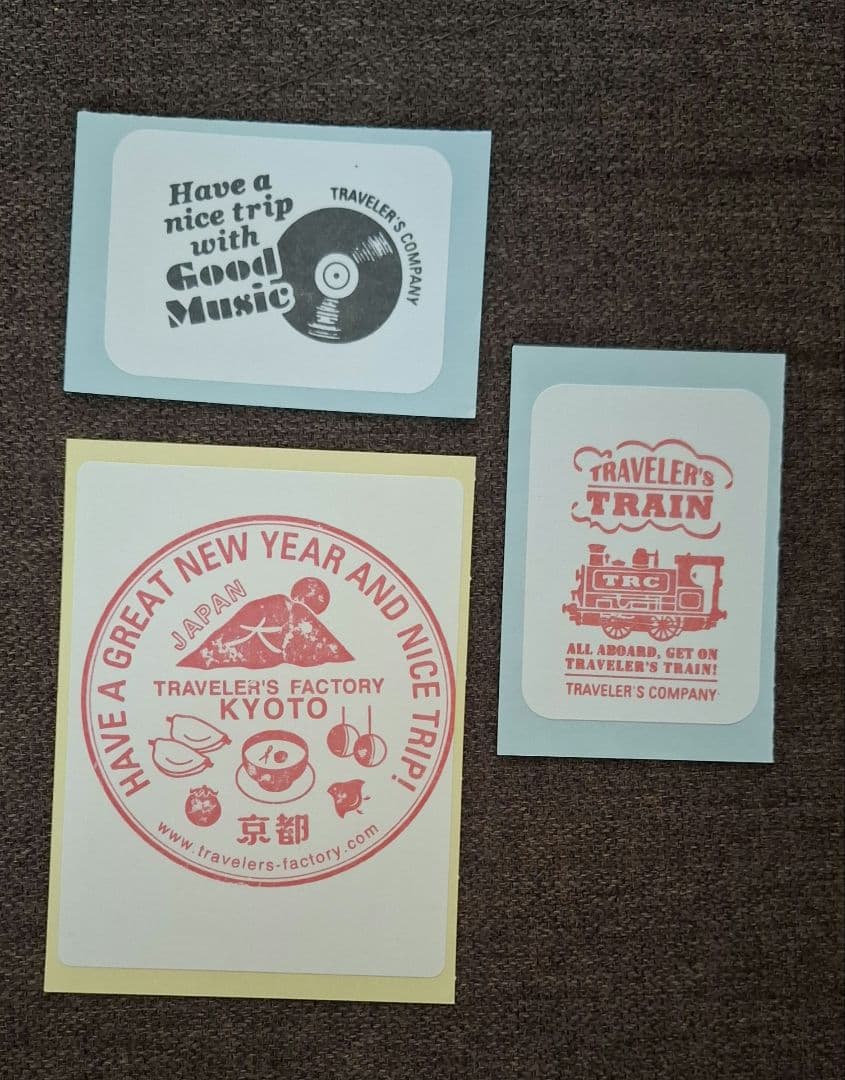 トラベラーズノート レッド レギュラーサイズ ラッピング済 おまけ付