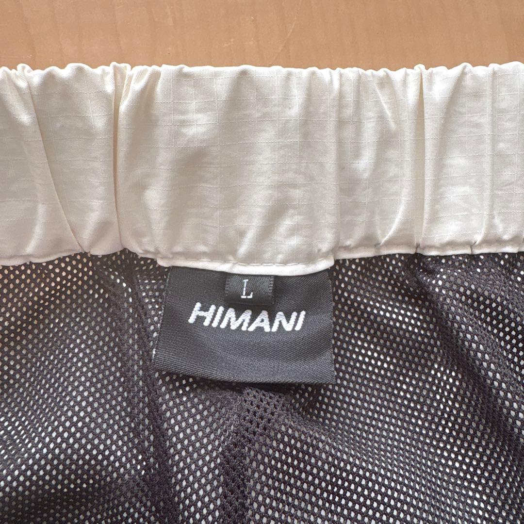 【HIMANI】　SNJ-405 ホワイト　スノボード　ワイドカーゴパンツ