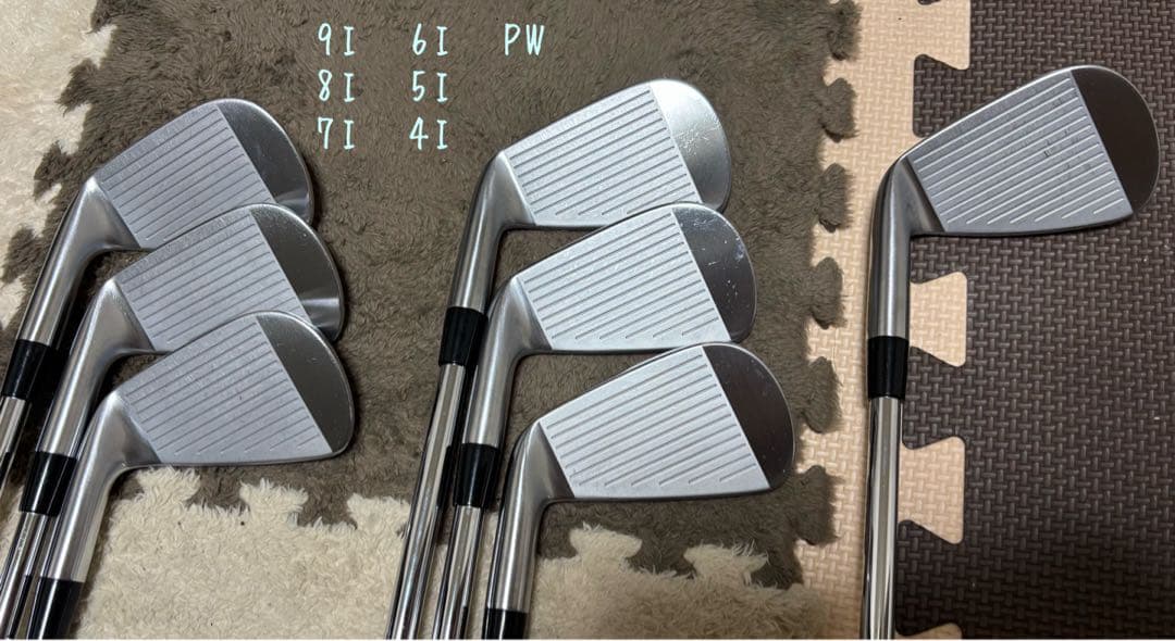 ブリヂストン　241cbアイアン9I-PW 7本セット