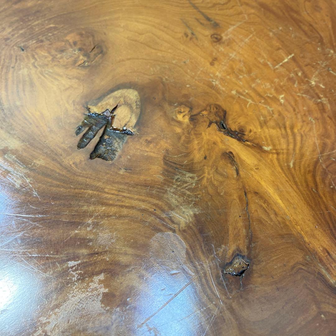 ☆茶台　花台　自然木　欅製☆