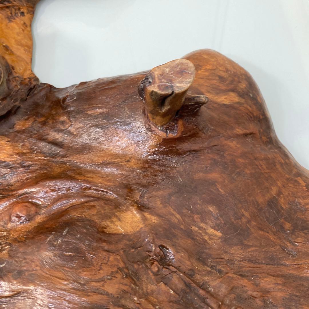 ☆茶台　花台　自然木　欅製☆