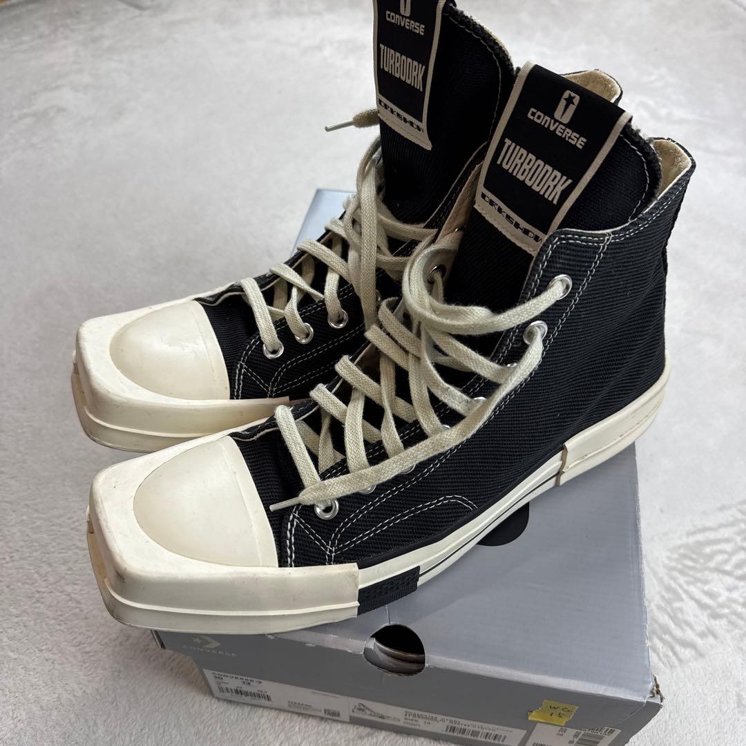 靴 Rick owens x converse Turbodrk 28.5cm