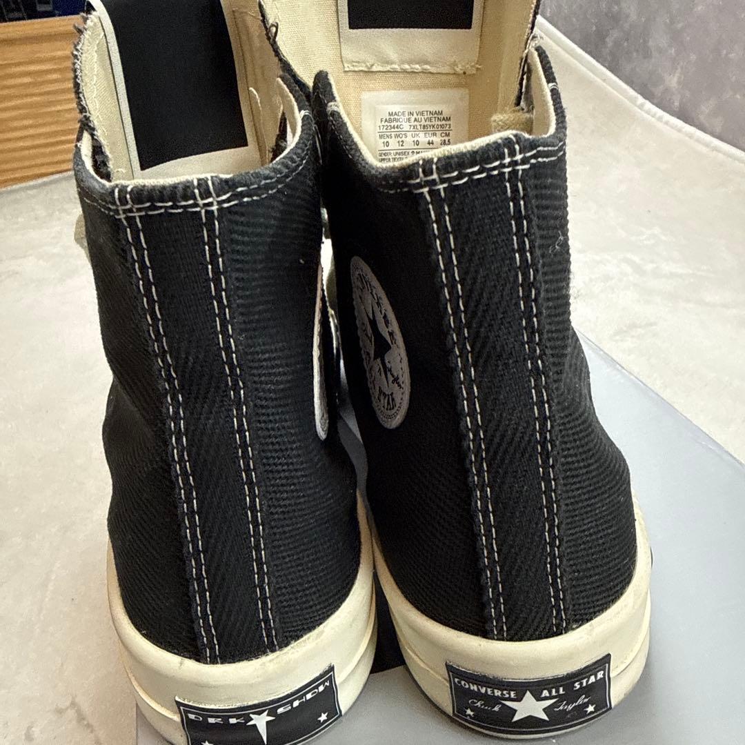 靴 Rick owens x converse Turbodrk 28.5cm