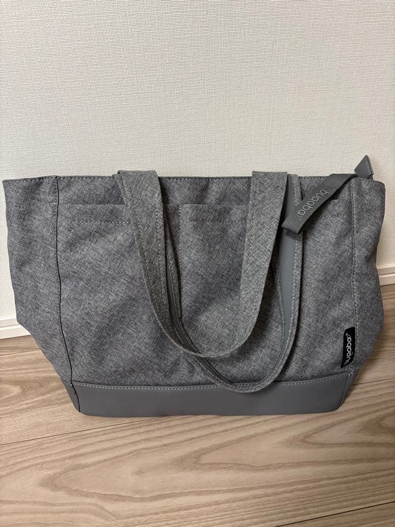 bugaboo グレー トートバッグ 収納ポーチ付き