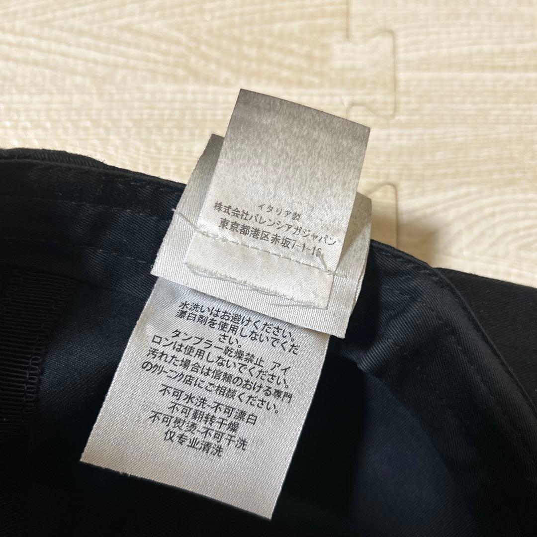 BALENCIAGA CAP ブラック　L58