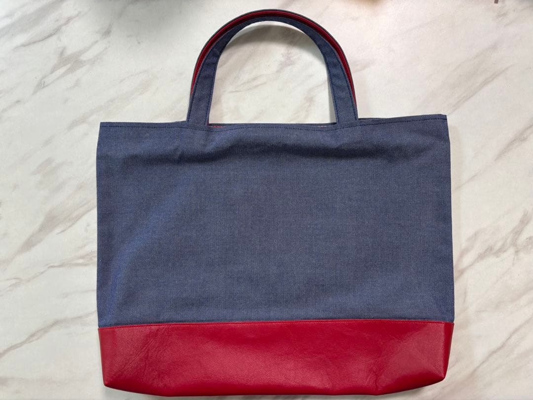 【完売品】ファミリア バースデー特別企画限定　リアちゃん　デニムトート　バッグ